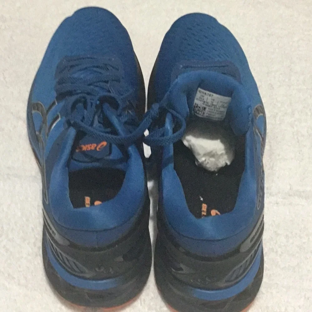 Asics Blue and Orange Sneakers Size 13
